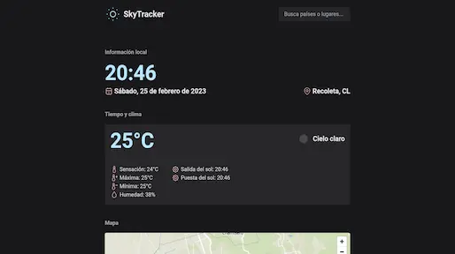 Imagen del proyecto de Skytracker